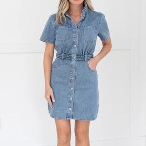 Lalavon Denim Dress